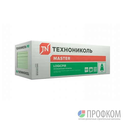 Плиты теплоизоляционные ТехноНИКОЛЬ LOGICPIR Ф/Ф L-1190х590х50 (5шт/уп)